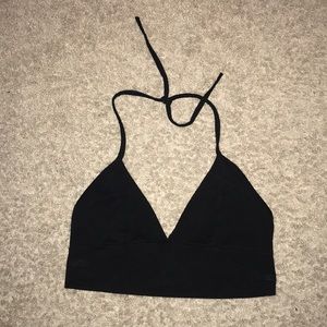 Cute Black Crop Top/ Bralette
